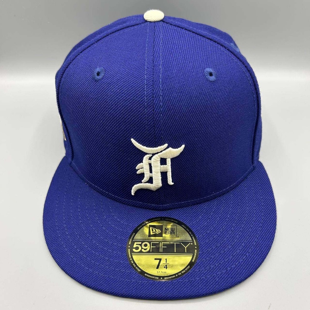 Fear of God Hat Men 7 1/4 59Fifty New Era Fitted Cap LA‎ Dodgers FOG Wool New
